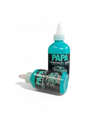 Papa StenciLock Stencil Solution
8oz and 4oz Tattoo Stencil Solution - Chemical - Free - Long Lasting and Fast Drying - Easy to Apply
About this product
- A gel type solution that allows efficient and clean tattoo transfer as well as gentle on skin,